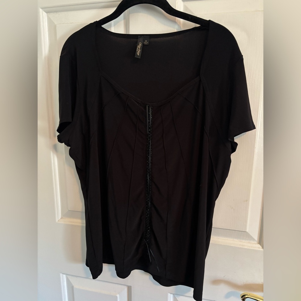 Olivia Paige Black T-Shirt
